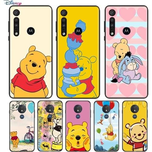 Winnie The Pooh For Motorola G9 G8 G Stylus Power One Fusion Hyper Edge E7 E6 5G Plus Play Lite Soft Phone Case