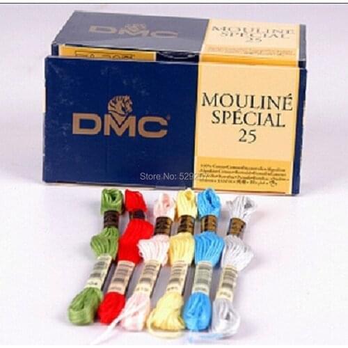 Total 150 pcs/lot New 100% Cotton DMC Embroidery Floss Thread // Cross Stitch Floss Thread Choose Any Color Quantity