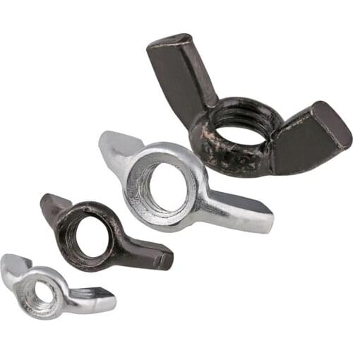 Factory spot galvanized claw nut butterfly nut wing nut M3 M 4 M 6 M 8 M 10 M 12 10PCS