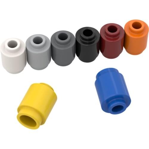 10 PCS 3062 30068 High-tech Brick 1x1 Round Open Stud Catch For Building Blocks Parts DIY Educational Parts Toys