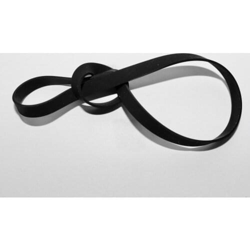 4Pieces Diameter:(53-75mm) Thickness:0.6mm Width:5mm Card Seat Audio Flat Rubber Belt Recorder Drive Transmission Blet