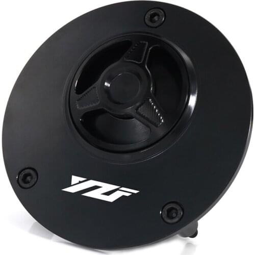 Motorcycle CNC Petrol Cover Fuel Tank Cap Gas Oil Tank Cover For Yamaha YZF R6 2003-2020 YZF R6S 2006-2010 YZF R1 2000-2014