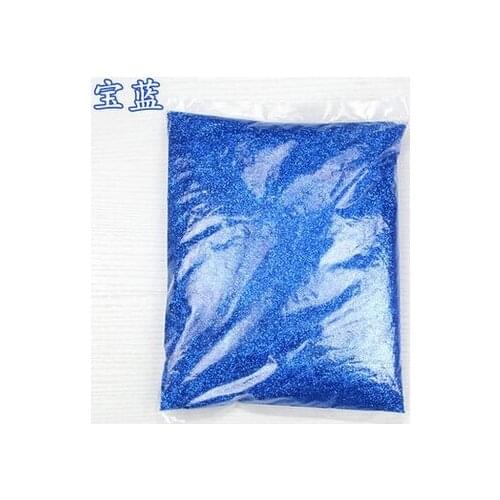 Hot sale Normal Series Shiny Blue Flash glitter pigment Powder,Cosmetic Eye shadow material DIY Nail Art Decoration, 500g/bag
