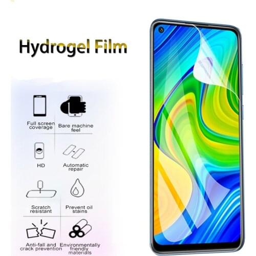 Soft Hydrogel Film for Xiaomi redmi 9a 9 10X 5G 10X Pro 5G 10x 4G Screen Protector on for Xiaomi redmi 8 8a 7a 7 Not Glass