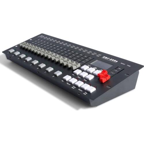 DMX512 Console LED Par 256/240 Console Stage Lighting Controller Beam Moving Head Light Lighting Console English display 220v