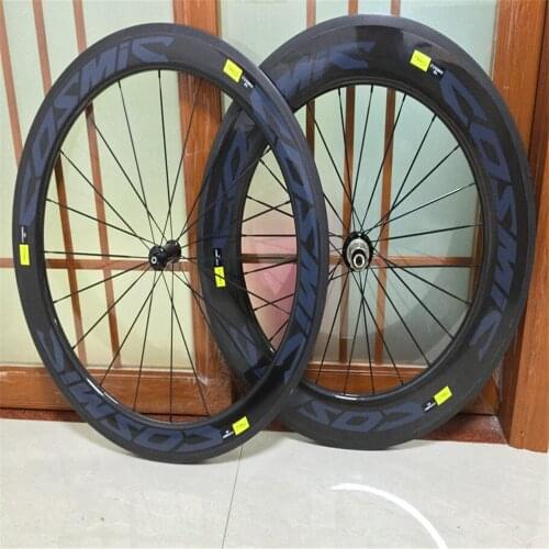 Buy Cosmic Front 60mm Rear 88mm Carbon bike wheelset Clincher/Tubular Bicycle Carbon Road Wheelset