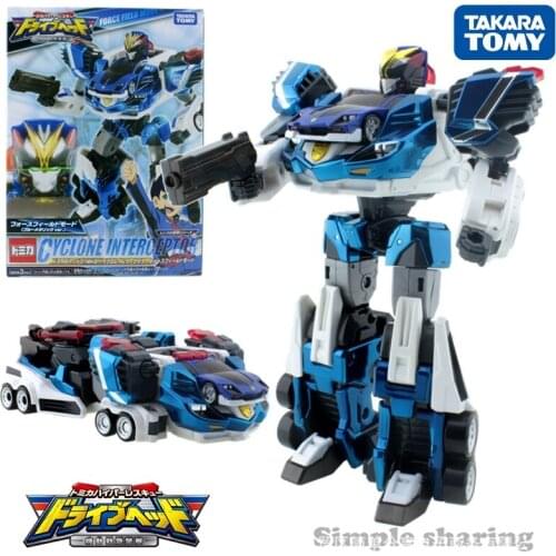 TOMY 18cm Model Transformation Robot RC Police Car Sports Vehicle Cool Deformation Car BEST Gift for Boys Education Children