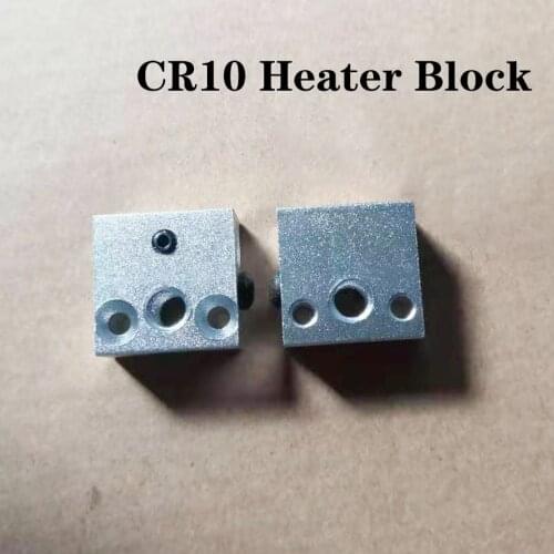 High Quality CR10 Heater Block MK8 Silicone Sock CR10 Hotend Extruder For Creality Ender 3 MK7/MK8/MK9 Block 3D Printer Parts
