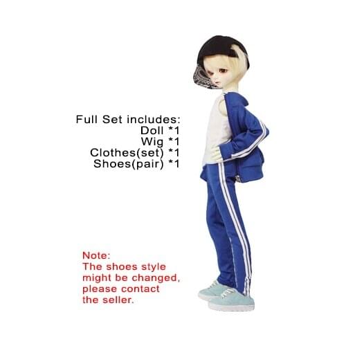 Full Set 1/4 BJD Doll BORY Sport Suit Girl Boy Top Quality Joint Doll Christmas Birthday Gift Adult Toy Accessories Best Resin