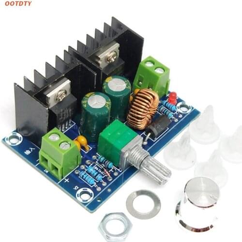 Max 8A 200W High Power Supply Module Adjustable 4-40V to 1.25-36V Step Down-Buck Converter with 180KHz High Stable Power Voltage