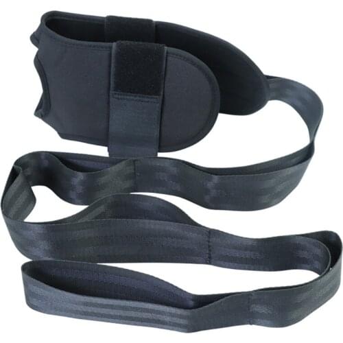 T4MF Ligament Rehabilitation Stretching Belt Foot Drop Stroke Strap, Plantar Leg Training Foot Ankle Joint Correction Tool