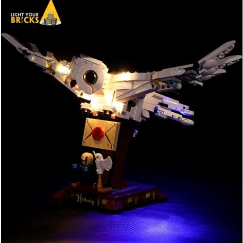 LED Light Kit for Hedwig 75979 Bricks Set Toys Building Blocks (Not Include the Lego Set)