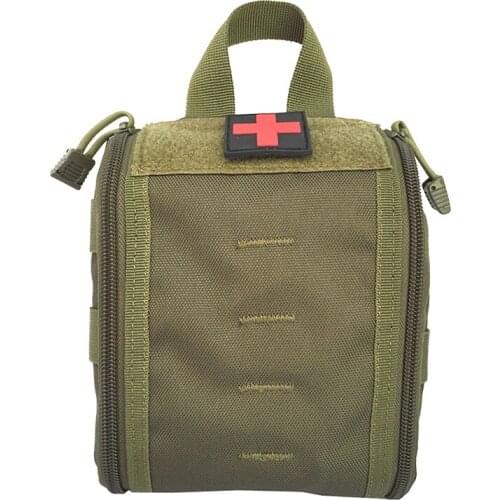 Tactical Molle Pouch Emergency Survival Gear Bag First Aid Kit Pouch Tool EDC Hunting Utility Belt Bag