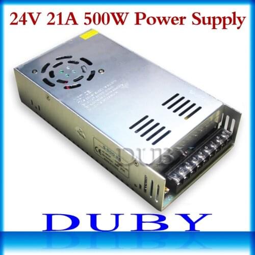 20Pcs/lot New model 24V 20A 480W Switching power supply Driver For LED Light Strip Display AC100-240V Factory Supplier