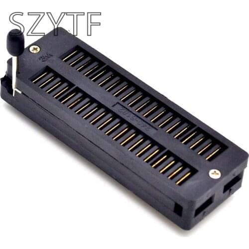 20pcs DIP 40 Pin 40Pin Universal ZIF IC Socket Black