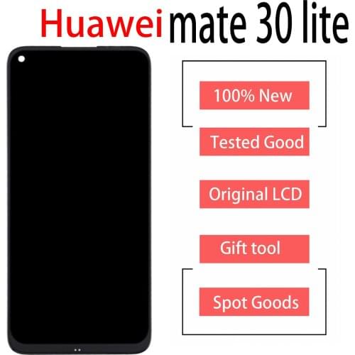6.26inch LCD For Huawei mate 30 lite SPN-AL00 SPN-TL00 SPN-LX1 LCD Display Screen Touch Panel Digitizer Assembly Original