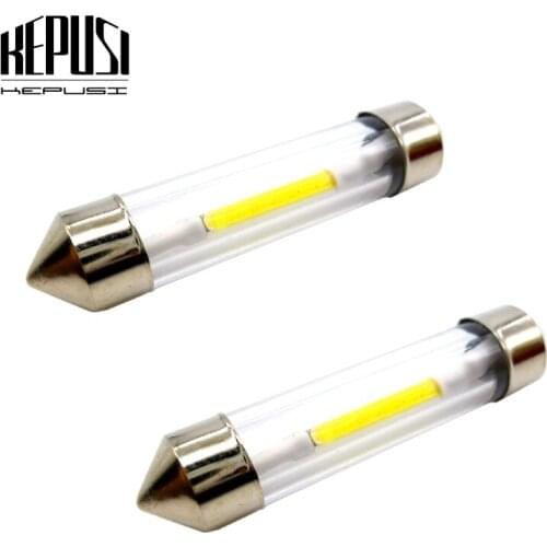 Car led 2x C5W Festoon 31mm 36mm 39mm 41mm C10W c5w LED Interior Car Light Bulbs COB Led Auto Lights SMD 12V White Lamps