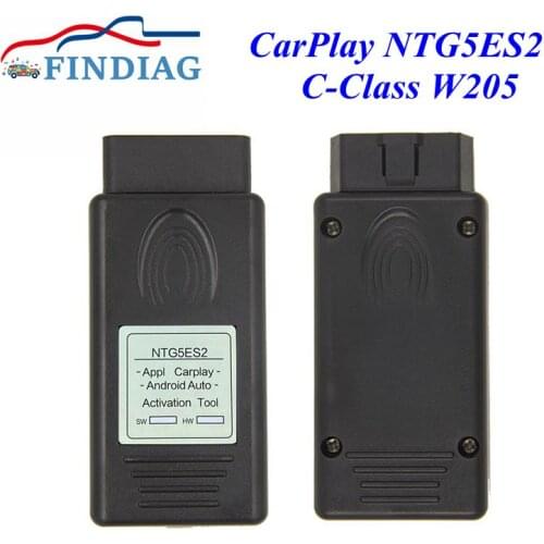 Car Diagnostic Connector For Mercedes NTG5ES2 Carplay SA154 Datacard Code Necessary CarPlay Android Auto Activation Via OBD2