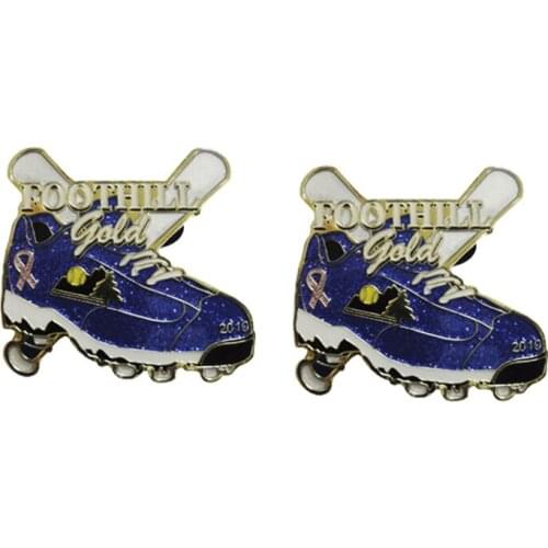 Hot Sale Shoes Badge New 3D Engraving Badge