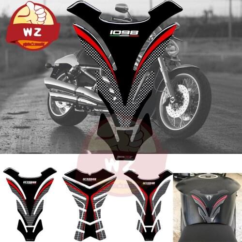 3D Motorcycle Tank Pad Protector Case for Ducati Streetfighter 1098 1098R 1098S Tankpad Decals