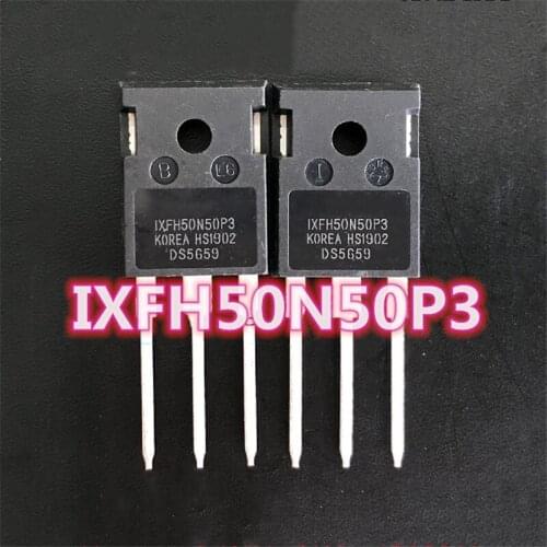 Good quality IXFH50N50P3 50N50P3 50N50 TO-247 500V/50A inverter switching power supply MOS tube Free shipping