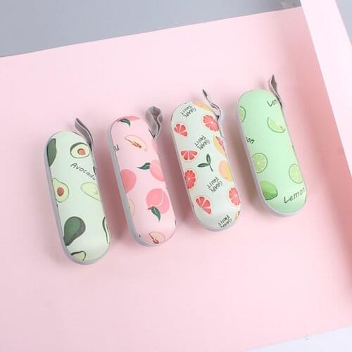 Mini Capsule Cute Fruit Pattern Umbrella Five-folding Sun Protection Anti-UV UPF50 + Umbrella Folding Pocket Umbrellara For Girl