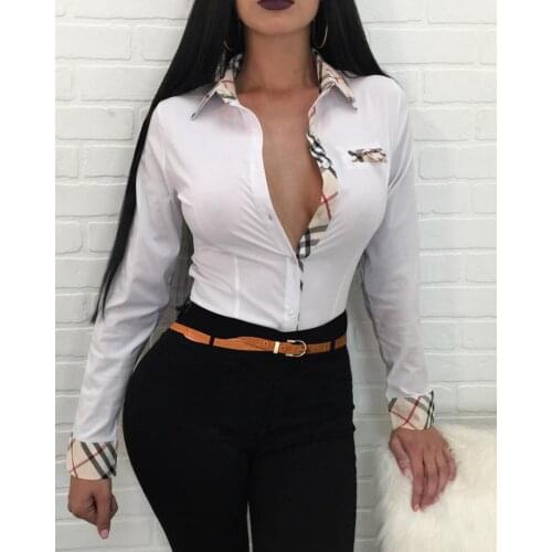 Женские рубашки в клетку Ninimour China At AliExpress