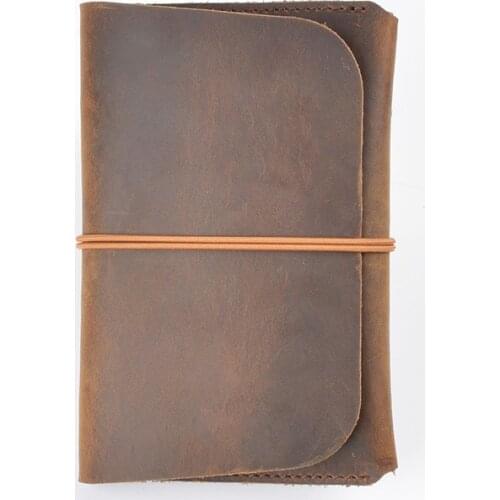 Genuine Leather Passport Cover Vintage Handmade Cover for Passports Travel Document Organizer Cow Leather Passport Holder Men