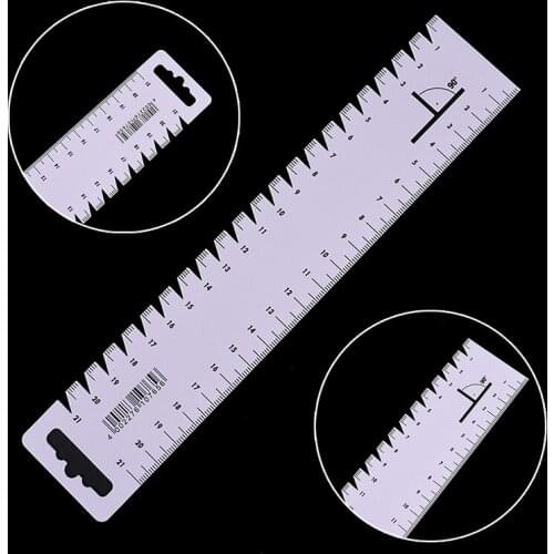 DIY Ultrathin Tailor Sewing Quilt Ruler Tools Quilting Patchwork Tools