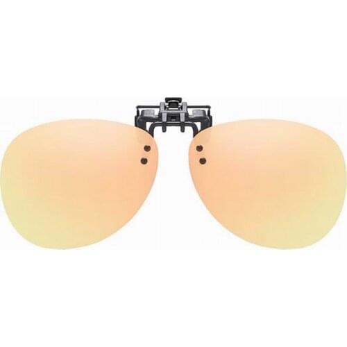 Super Light PC Sunglasses with Clip Anti-UV Polarized Adding onto Glasses like Nearsightness 904