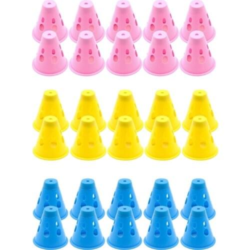 U1JC 10 Pcs Tent Nail Warning Cover Multicolor Luminous Camping Peg Pile Decoration