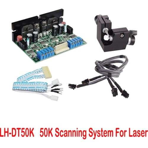 400nm-700nm DT50Kpps High scanning speed Galvanometer Galvo Scanner Laser system