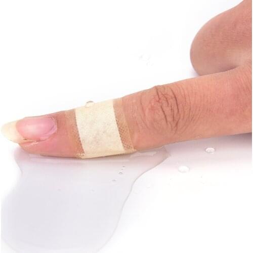 50pcs/1Box Disposable waterproof Breathable First aid bandage hemostatic medical Band-Aid with a sterile gauze pad Plaster Strip