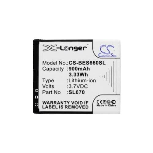Cameron Sino 900mAh battery for BEA-FON SL652A SL652AF SL660 SL670 for MYPHONE Flip 3 III BS-18 Mobile, SmartPhone Battery