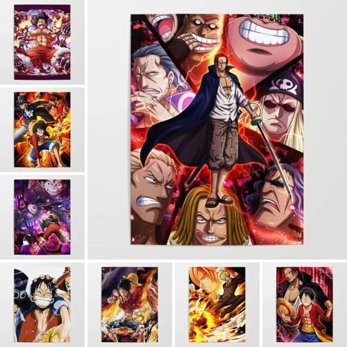 Diamond Painting Lufy Wano Wall Artwork Anime Cross Stitch Diamond Embroidery Mosaic Picture Of Rhinestone Home Decoration