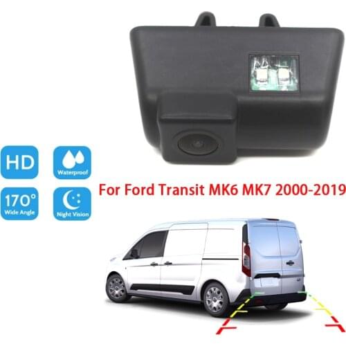 Car wireless rear view reversing camera For Ford Transit MK6 MK7 2000-2019 CCD full HD Night Vision Waterproof high quality RCA