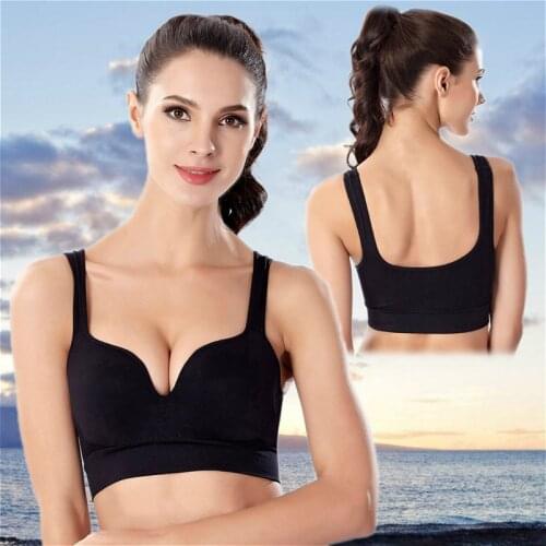 Bras For Women Comfort Vest Tops Seamless Bra Lingerie With Pads Bralette Push Up Brassiere Wireless Bra Underwear Female