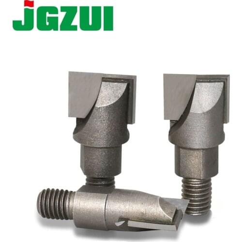 1pcs 1/2" Shank CNC Cleaning bottom router bit Woodworking Tools two Screw thread cutter lock milling cutter