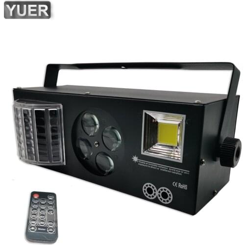 Good Quality LED Laser Strobe 4in1 DMX512 Stage Effect Lights Good For DJ Disco Birthday Party Wedding Decoration Clubs And Bar