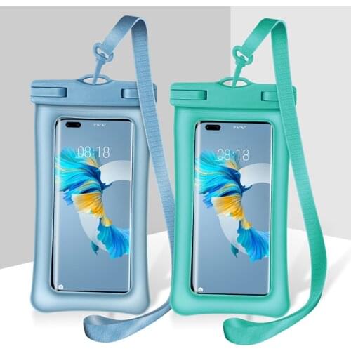 Mobile Phone Waterproof Bag Drift Diving Thick Barrier-Free Transparent Waterproof Mobile Phone Case SAL99