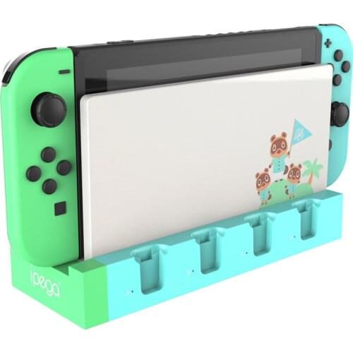 New Ipega PG-9186 Switch Handle Charging Dock Stand for Joy-Con Left and Right Small Handle Charging Base Charger