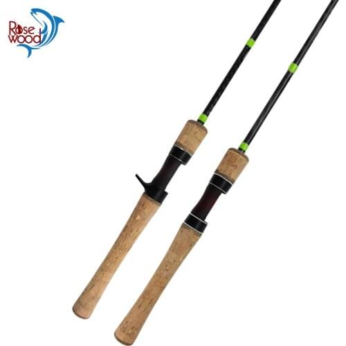 RoseWood 2021 New Fishing Rod 602/662 2 Section M Power Carbon Fishing Rod Spinning Casting Lure Carp Fishing Tackle Lure Rod