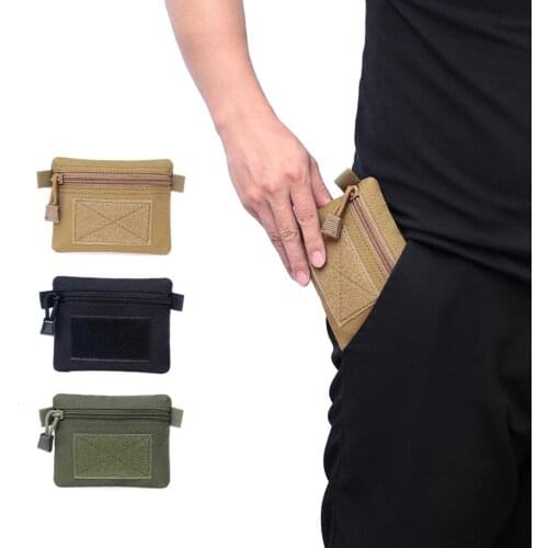 Tactical Money Wallet Change Purse Small Key Pouch Accessory Bag Gadget Gear