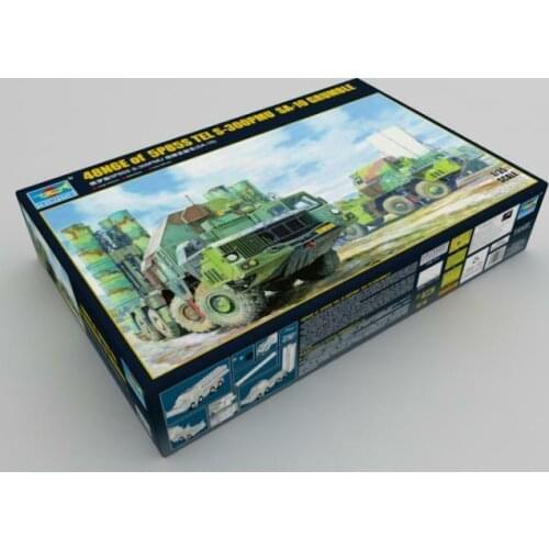 Trumpeter 01038 1/35 48N6E of 5P85S TEL S-300PMU SA-10 GRUMBLE Military Model kit