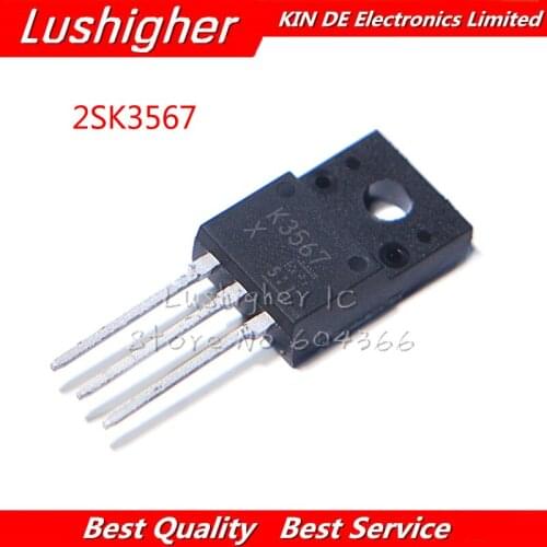 10PCS K3567 TO-220 TO220F 3.5A 600V 2SK3567 TO-220F Original New