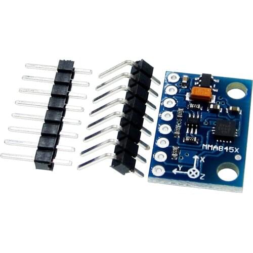 10PCS/LOT GY-45 MMA8452 Module MMA8452Q Digital Triaxial Accelerometer High-precision Inclination Module