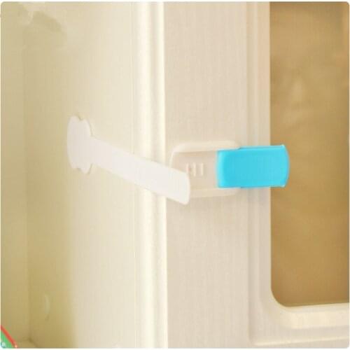 5Pcs/lot Multifunctional Telescopic Adjustable Safety Lock The Blue/ Green Fashion Safety Lock for 22cm