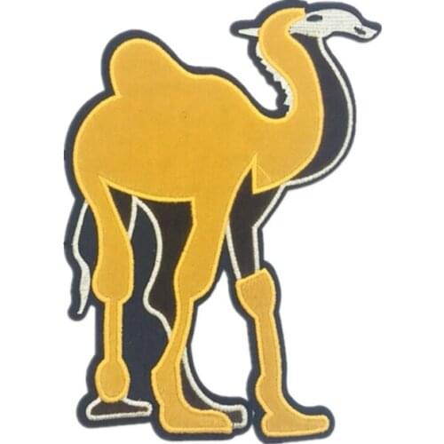 20pcs/Lot Embroidery Letters Clothing Decoration Accessories Animal Camel Diy Iron Heat Transfer Applique Iron on Patch