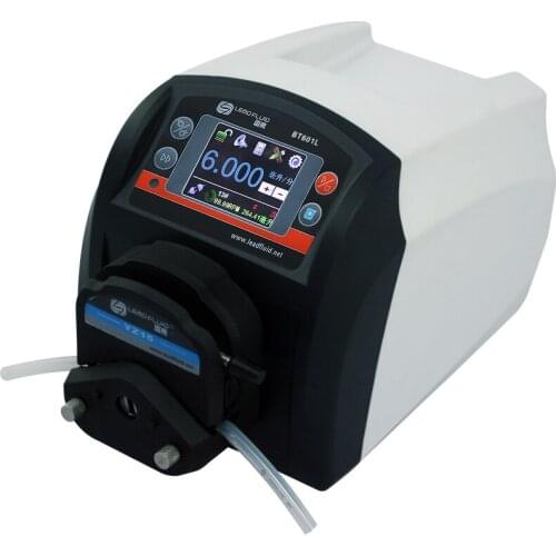 BT601L YZ25 Plastic Intelligent peristaltic pump Adjustable High Big Flow Control Lab Liquid Pump 0.16-1700ml/min