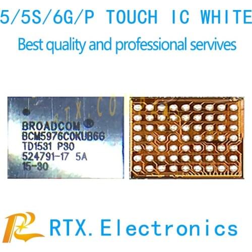 BCM5976C1KUB6G U2401 U12 for IPhone 5 5c 5S 6 6Plus 6P Screen Controller Driver Chip BCM5967 white touch Control IC Original&NEW